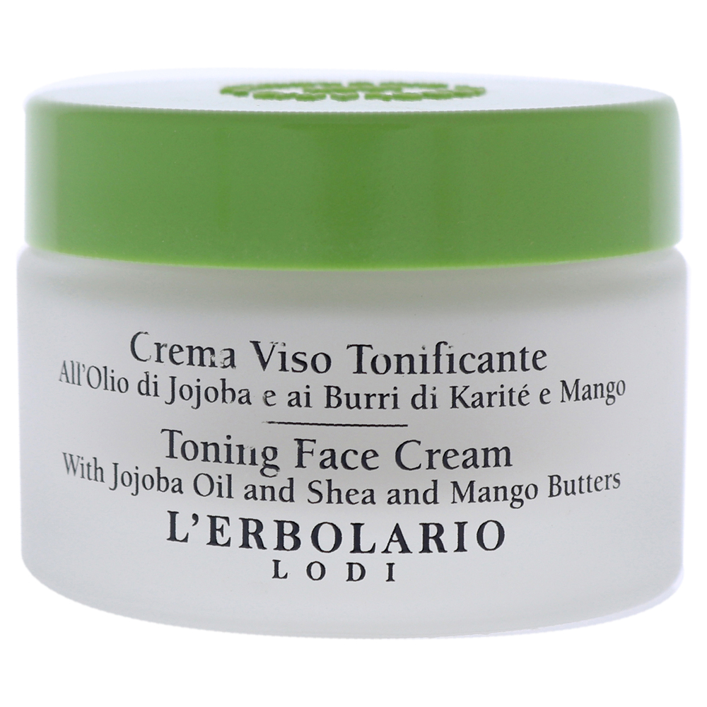 Toning Face Cream by LErbolario for Unisex - 1.6 oz Cream